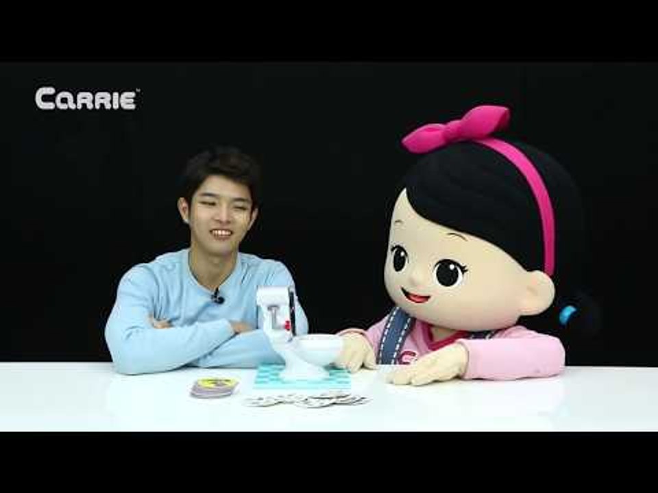변기 물총을 피해라! 캐빈과 꼬마캐리의 도블 카드 놀이 l 캐리앤 플레이