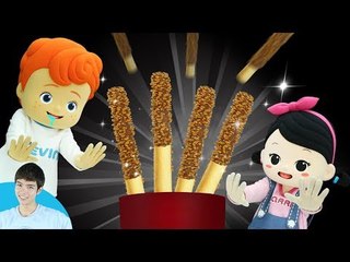 캐빈과 꼬마친구들의 두근두근 복불복 빼빼로 뽑기 미션 게임 l 캐리앤 플레이