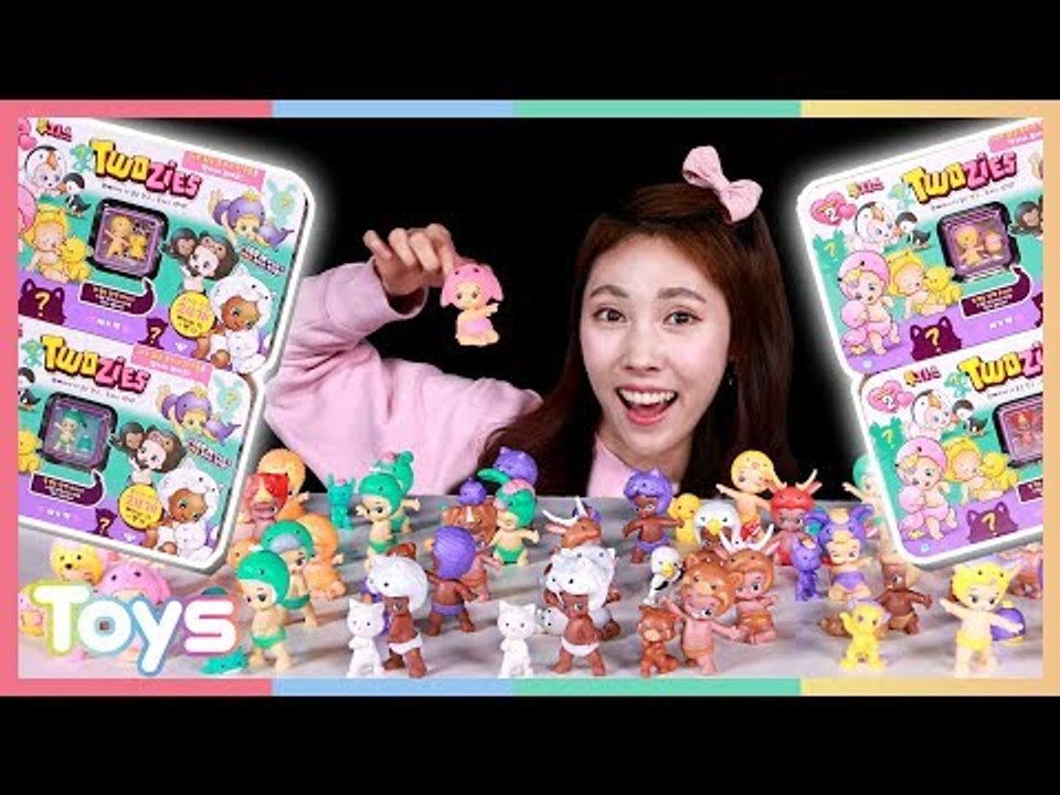 캐리의 투지스 서프라이즈 피규어 메가 팩 장난감 뽑기 놀이ㅣ캐리와장난감친구들