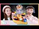 호빵맨의 빙글빙글 즐거운 초밥가게 장난감 놀이 l 캐리와장난감친구들