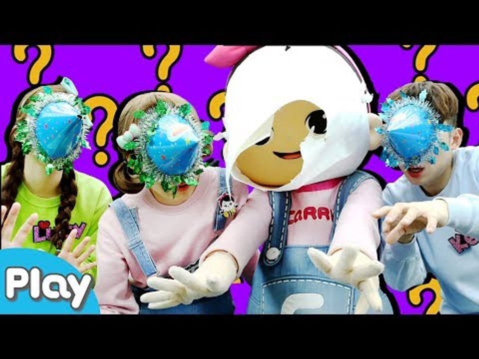 캐리앤송 의자뺏기 꼬깔 게임 대결 l 캐리앤 플레이