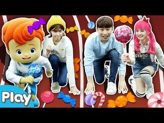 화이트데이 사탕 이어달리기 배틀 대결 놀이 l 캐리앤 플레이