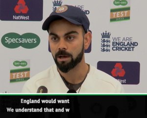 Kohli expects England to hit back at Rose Bowl