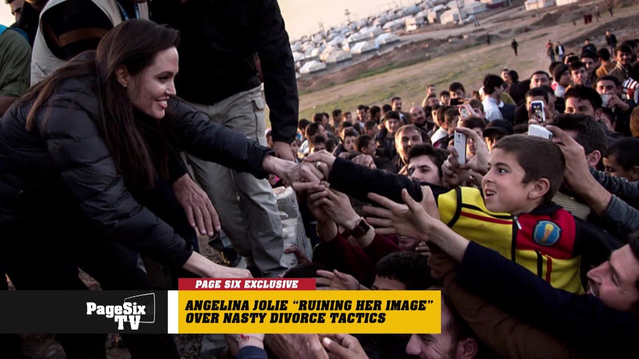 She's a mother of six and a humanitarian, but is #AngelinaJolie ruining her image with her nasty divorce tactics? Plus, what is #BradPitt NOT doing that's making her "furious?" #PageSixTV's got the scoop!