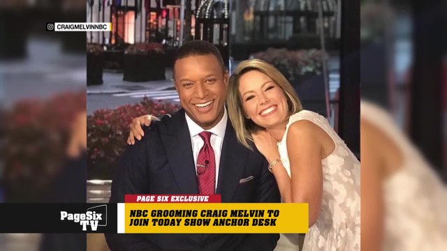It appears @CraigMelvin is #NBC's heir apparent for the vacancy left by #MattLauer at the #Today show! It's a story you'll see only on #PageSixTV!
