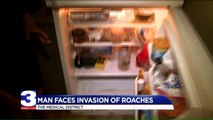 Man Says Roaches Have Taken Over His Apartment