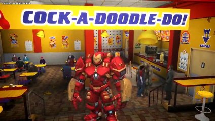 Marvel Hulkbuster and Abomination meets Disney Lightning McQueen , Tv hd 2019 cinema comedy action