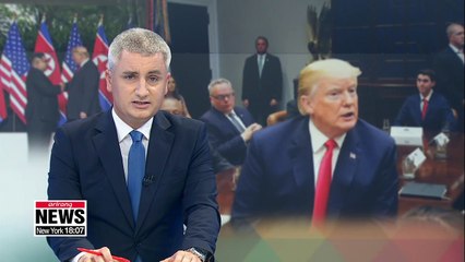 U.S. doing well with North Korea diplomatically: Trump