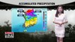 Rain clouds to return, Chungcheong-do and Jeolla-do Provinces to be hit hard