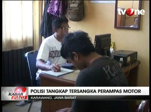 Polisi Tembak Dua Pelaku Begal Motor dengan Senjata Tajam
