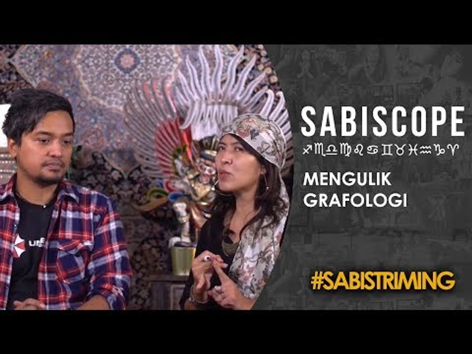 #SABISCOPE: Mengulik Grafologi 2 of 3