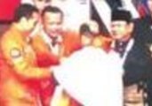 Indonesian President Joko Widodo Shares Rare Public Hug With Political Rival