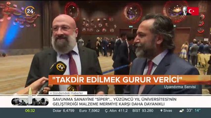 24 TV programcıları Murat Çiçek ve Hikmet Genç özel ödül aldı