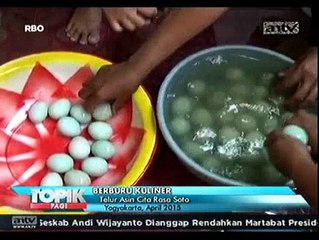 Telur Asin Cita Rasa Soto