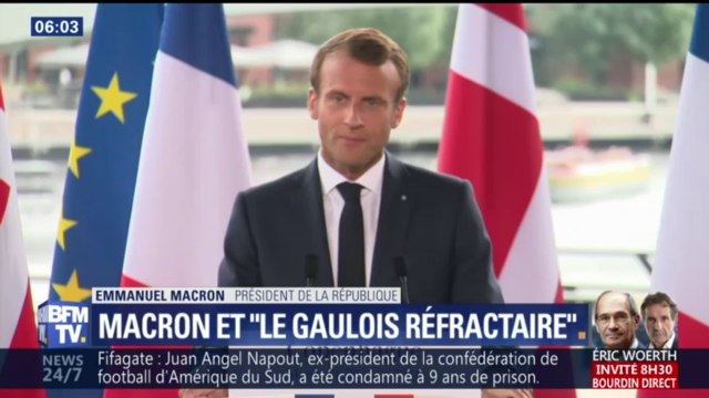 La phrase de Macron sur les Gaulois réfractaires fait polémique