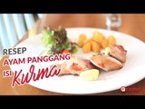 RESEP AYAM PANGGANG ISI KURMA