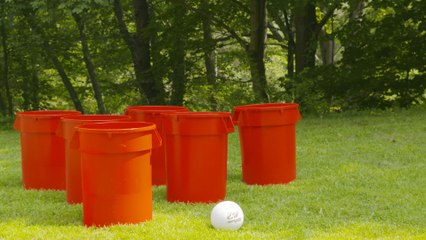 Upgrade Your Next Tailgate With This Giant DIY Beer Pong Set