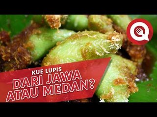 Kue Lupis dari Jawa atau Medan?