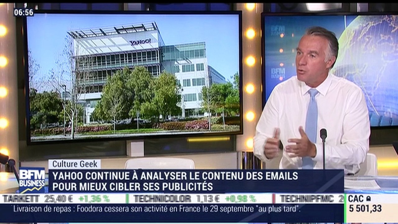 Frédéric Simottel : Yahoo continue à analyser le contenu des emails pour mieux cibler ses publicités - 30/08