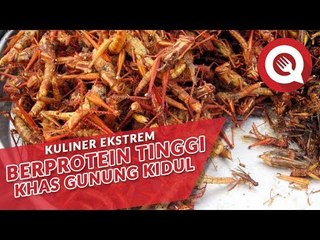 Kuliner Ekstrem Berprotein Tinggi Khas Gunung Kidul