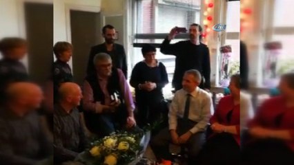 Fransız aile Türk usulü kız istemesi renkli görüntülere sahne oldu