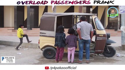 OVERLOAD PASSENGER PRANK By Nadir Ali In P4 Pakao 2018