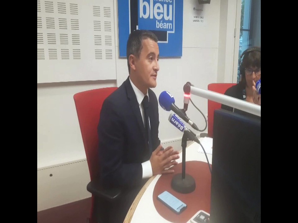 Gérald Darmanin invité de France Bleu Béarn