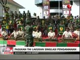 Pasukan TNI Lakukan Simulasi Pengaman Para Kepala Negara