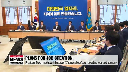 President pulls all strings through meeting with heads of local government to handle job crisis