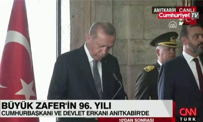 Erdoğan Anıtkabir özel defterine bunları yazdı