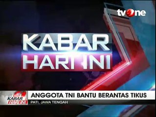 Anggota TNI di Pati Turun Tangan Berantas Tikus