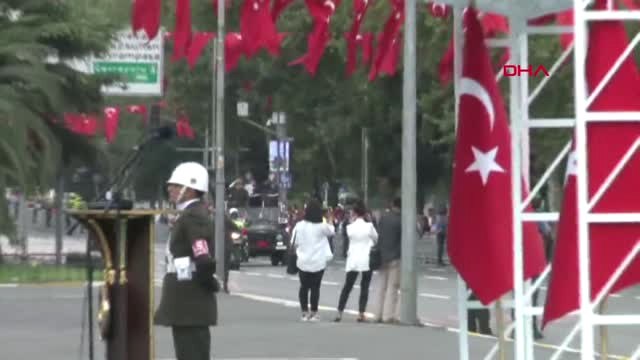 Vatan Caddesi'nde 30 Ağustos Zafer Bayramı Töreni