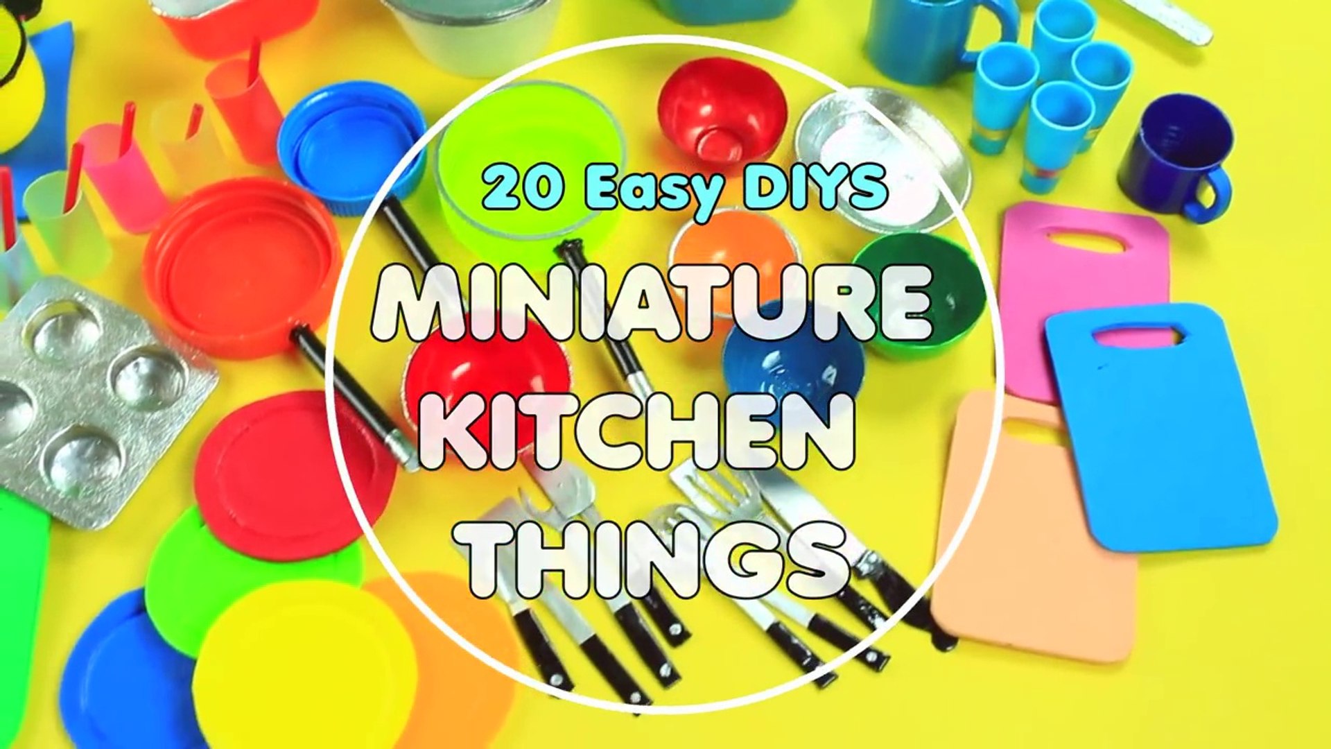 diy miniature things easy