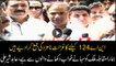 PMLN's Abid Sher Ali submit nomination papers for local body elections