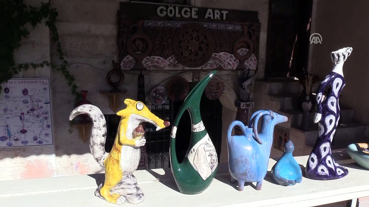 Film yıldızlarına Avanos çamuruyla hayat veriyor - NEVŞEHİR