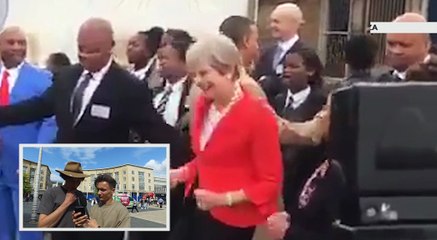 Twinkle Toes Theresa May!