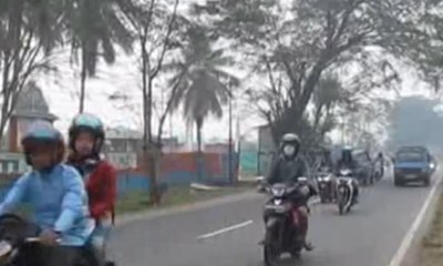 Kabut Asap Pontianak Mulai Berkurang
