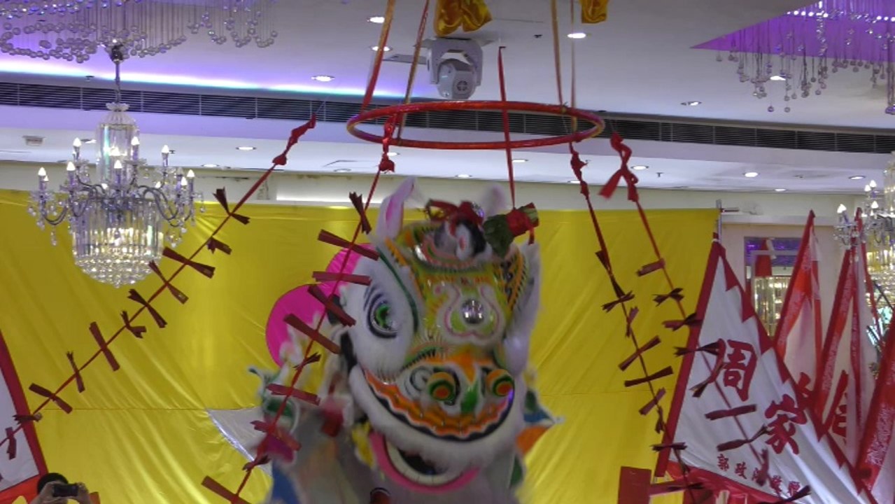 Human Mobile Stage 125E(480), 2018 Chau Lung Banquet, Kung Fu Lion Dance