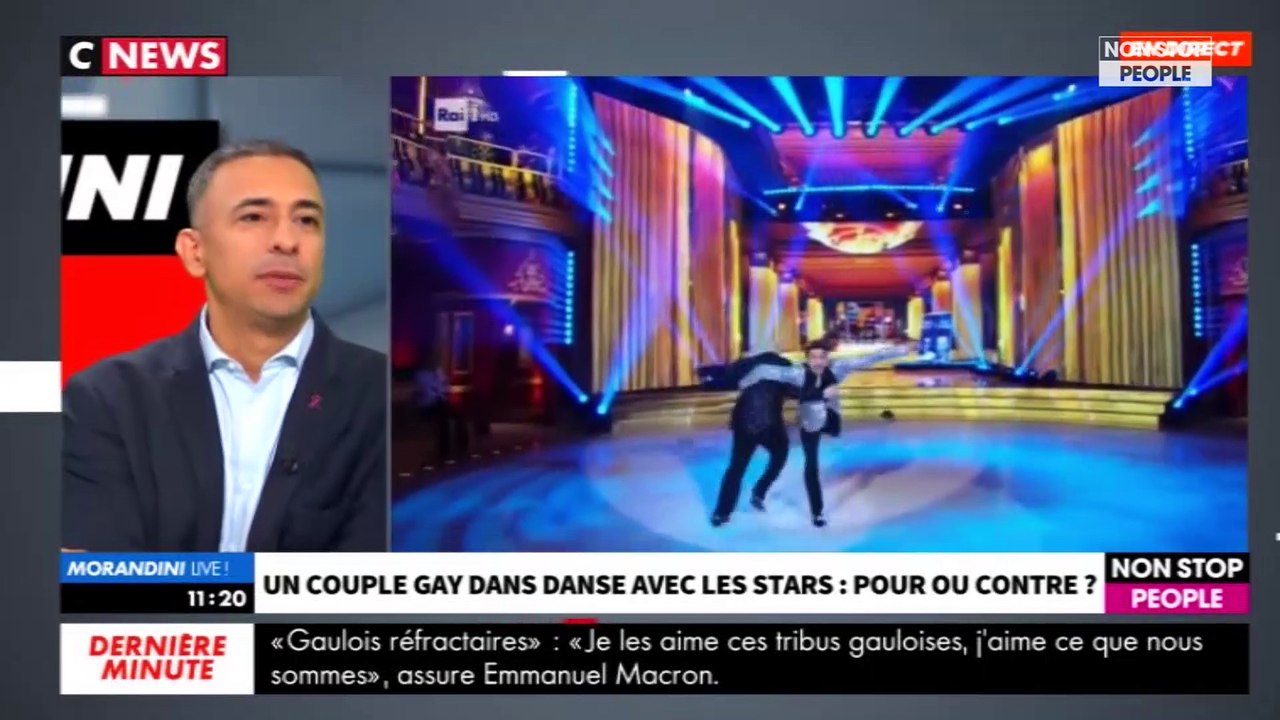 Morandini Live : bientôt un couple gay dans DALS ? "On est extrêmement en retard" (vidéo)