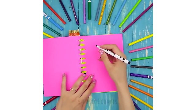 17 BRICOLAGES POUR TES CAHIERS ET AUTRES FOURNITURES SCOLAIRES