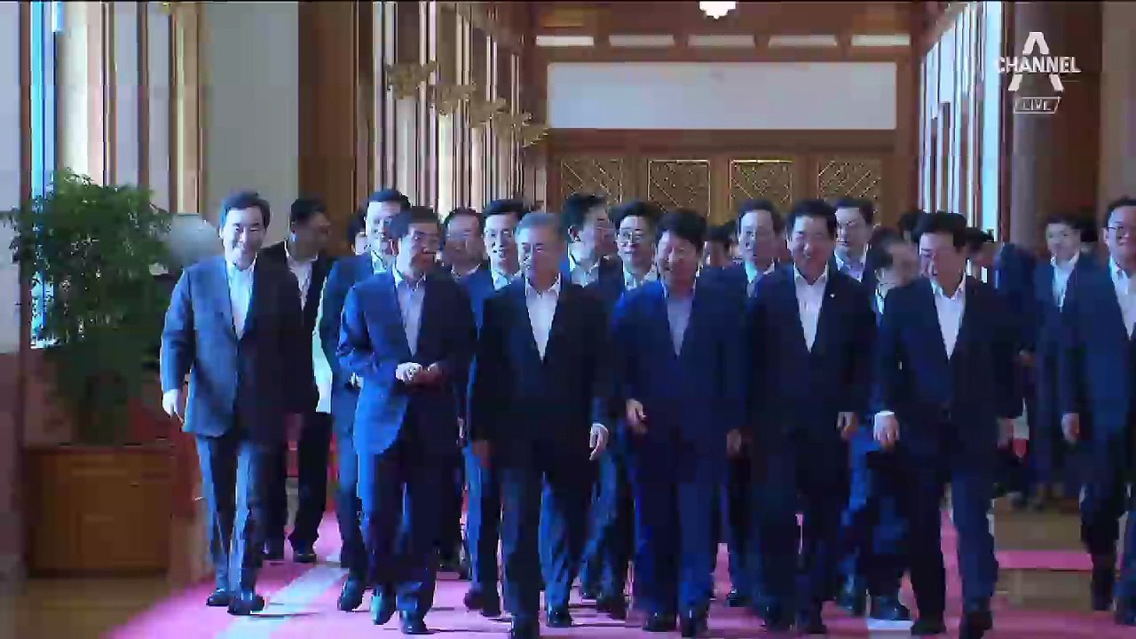 “대통령님, 도와주세요” 자치단체장 구애 경쟁