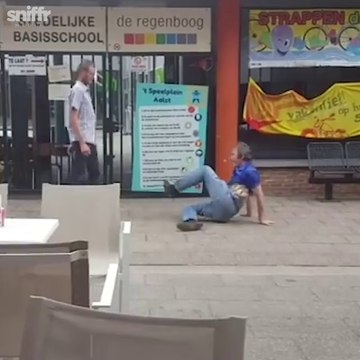 Quand 2 hommes ivres en viennent aux mains : ridiculement drole