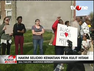 AS Selidiki Kematian Pemuda Kulit Hitam di Sel Polisi