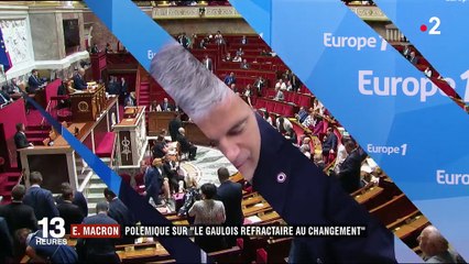 Polémique sur le "Gaulois réfractaire" : E. Macron se justifie