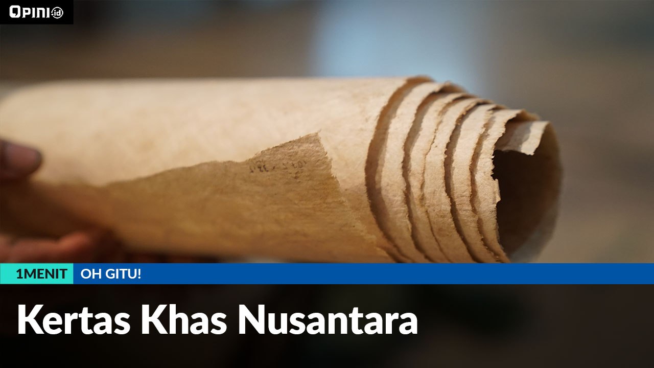 #1MENIT | Kertas Khas Nusantara