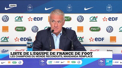 REPLAY : Conférence de presse de Didier Deschamps
