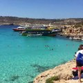 Good morning and welcome to the first day of summer!  instagram.com/travellerdk_    Blue Lagoon, Comino, Malta