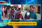 Santa Rosa de Lima: cientos de fieles visitan el pozo de los deseos para dejar sus cartas
