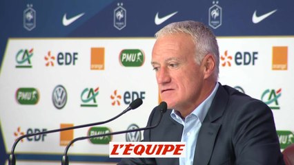 Deschamps «Je m'attendais à une question sur Dugarry» - Foot - Bleus