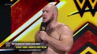 Lars Sullivan decimates Raul Mendoza: WWE NXT, Aug. 29, 2018